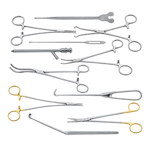 Juego de Nefrectomía Renal de 40 Piezas, Instrumentos Quirúrgicos Urológicos Manuales de Acero Inoxidable, Herramientas de Cirugía Renal Reutilizables - Product Image 1