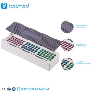 TOOLMED 獣医用滅菌ボックス 多軸脊椎スクリュー ステンレス鋼 |   猫犬用整形外科手術器具トレイ - Product Image 3