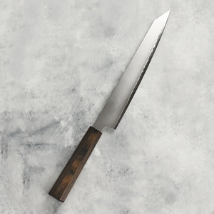 Professional Modern Sushi Slicing <b>Knife</b> Razor Sharp Stainless Steel <b>Fish</b> Fillet Wood Handle Handmade Ambidextrous Dishwasher - Product Image 2