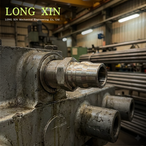 ปลั๊กเหล็กคาร์บอนชุบสังกะสี R1/4 เกลียวตัวผู้แบบปลดเร็ว ทนต่ออุณหภูมิสูง ข้อต่อไฮดรอลิก EWA-14PM - Product Image 3