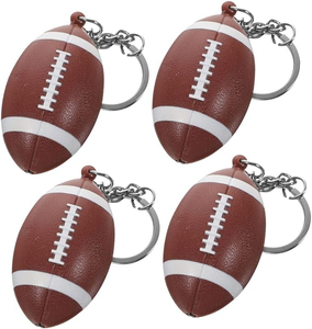 Top Trendy Product <b>Custom</b> Rugby Ball Metal Keychain, Premium Sports <b>Key</b> <b>Ring</b> for Fans, Teams, Gifts & Promotions - Product Image 2