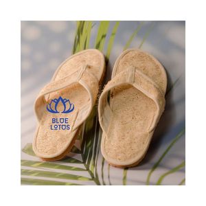 HIGH QUALITY Loofah <b>Slippers</b> For Foot Scrubbing And Bathroom Walking Premium Plant Fiber Soft Sole Design - Product Image 1