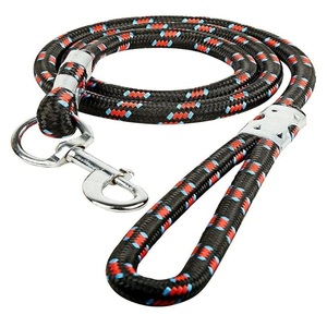 Cuerda de Nylon PP Trenzada a Mano Multicolor Personalizada para Caballos con Gancho de Seguridad de Latón Resistente - Product Image 5