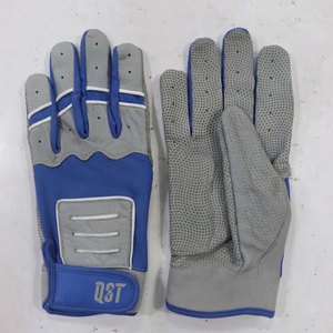 Guantes de Bateo de Béisbol Profesionales en Oferta, Guantes de Piel de Cabra con Protectores para las Manos, Guantes de Cuero Suave - Product Image 1