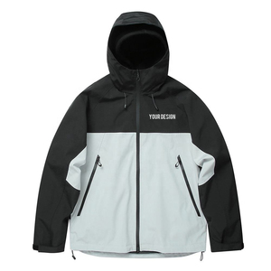 MRI Made Custom Color Blocking Softshell <b>Jacket</b> Waterproof Zipper Closure Regular Fit Polyester Shell Winter Sporty Style <b>Jacket</b> - Product Image 1