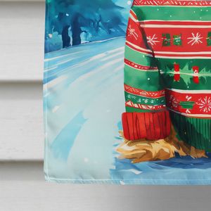Yorkshire Terrier Navidad casa bandera gran porche manga poste decorativo patio Banner Multicolor pared colgante patio césped signos - Product Image 4