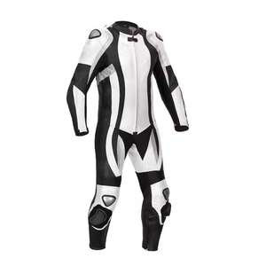 Vêtements de sport pour la course sur piste, maillot de course en cuir professionnel unisexe, combinaison de moto avec protection CE, protection de motocross, une pièce - Product Image 4