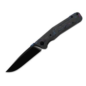 Couteaux pliants robustes avec une lame tranchante, une poignée ergonomique texturée et un design pratique pour la poche, idéal pour le camping - Product Image 2