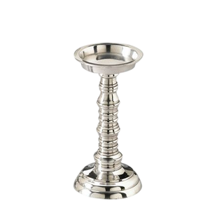 Modern Premium Quality Candle Holder For Home Decor Silver Finished Candle Stand Casted Aluminium Handmade Customized - Product Image 3