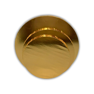 Gold Food Grade 12mm Eco-Friendly Recycled Kraft <b>Paper</b> Cake Board Disposable Non-Stick Surface Solid Style Commercial <b>Paper</b> - Product Image 4