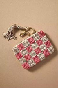 Preppy Coin <b>Purse</b> Beaded Bag Custom <b>Purse</b> Beaded Wallet <b>Cute</b> Valentines Day Gifts for He Zipper Pouch Nylon Valentine Gift - Product Image 6