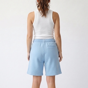 Manufacture <b>Puff</b> Printing Sweat Shorts Women Streetwear 100% Cotton Fleece Shorts Ladies Winter Fashion Sweat Shorts Women's - Product Image 2