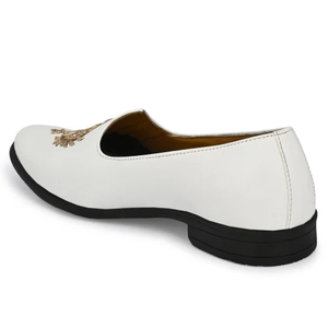 รองเท้าแต่งงานผู้ชายดีไซน์ใหม่ Asken Atelier รุ่น Nagra แบบเปิดนิ้วเท้า หนังนิ่ม ปักลาย สวยงามทันสมัย - Product Image 5