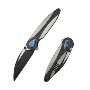 Couteaux pliants multifonctionnels de qualité supérieure avec un design léger et une lame en acier inoxydable robuste pour le camping, la randonnée et la pêche - Product Image 1