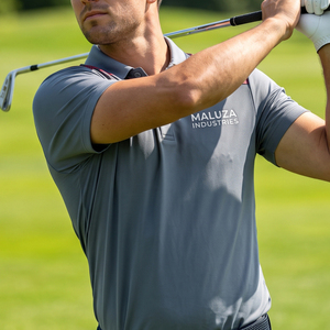 Polo piqué à manches courtes pour homme avec logo personnalisé OEM, anti-boulochage, respirant, décontracté, vêtements de sport, t-shirts de golf en gros - Product Image 5