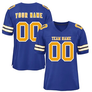 Camiseta de Fútbol Americano Personalizada al por Mayor para Hombre y Mujer, Diseño 2026, Transpirable, Cosida, con Estampado del Equipo - Product Image 6
