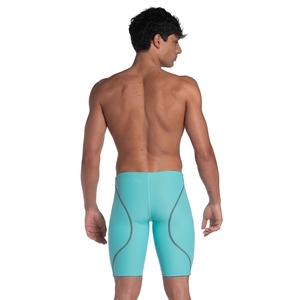 Shorts de compression pour homme, couleur unie, taille mi-haute, taille élastique, séchage rapide, sportifs, en Spandex et Nylon, pour entraînement, yoga et fitness - Product Image 2