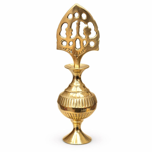 Contenedor de Kohl Tradicional Surma Dani de Latón Hecho a Mano, Soporte para Kajal con Aplicador, Estilo Vintage, Decorativo, de Latón, para Cosméticos - Product Image 2