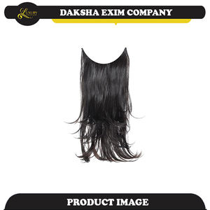 Usine indienne directe de faisceaux de cheveux humains de temple indien bruts non transformés Machine Double trame cheveux de vague de corps Extensions de cheveux humains - Product Image 4