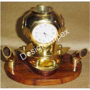 ที่ตั้งปากกาทรงสมอเรือทำจากทองเหลืองขาตั้งปากกาทรงดินสอหรูหรา - Product Image 5