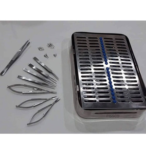 PISSCO Hand Surgery <b>Instruments</b> Set Hand Surgical <b>Instrument</b> Kit Micro Clamps and Micro <b>Instruments</b> Hand Reconstruction Set - Product Image 1