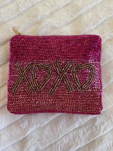 Elegant Flower Embroidery <b>Beaded</b> Coin Bag for Parties & Gifting <b>Beaded</b> Coin Clutch Mini Purse With Zip Closure Fashionable Bag - Product Image 5