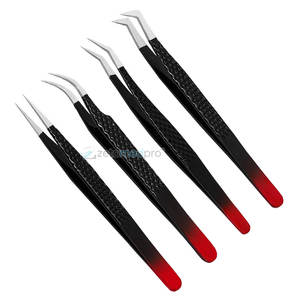 Pinzas para Extensión de Pestañas de Marca Privada para Artistas de Pestañas, Pinzas de Alta Precisión para Profesionales de Extensión de Pestañas - Product Image 2