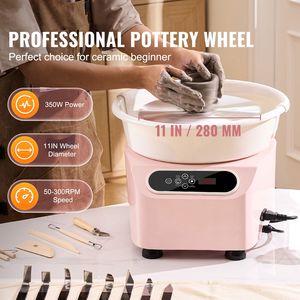 Tornio per Ceramica Elettrico da 11 Pollici 350W a Trasmissione Diretta, Macchina per Modellare la Ceramica con Schermo LCD Touch e Pedale per Ceramica e Smalto - Product Image 2
