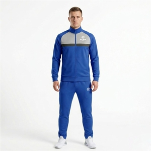 High-Performance Football Training Set – Breathable Full-Zip <b>Jacket</b> & Tapered Joggers - Product Image 2