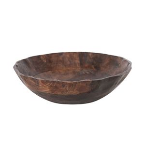 Nouveauté : Bol de service en bois d'acacia de forme personnalisée, fait main, écologique, pour salades et fruits, vaisselle décorative - Product Image 3