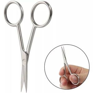 Stainless Steel <b>Cuticle</b> <b>Scissors</b> Curved Blade Sharp Tip Handle Durable Manicure Tools Adults Custom Logo Right-Handed Nail Art - Product Image 1