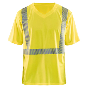 Top Sale High Visibility Reflective Strips <b>T</b>-<b>Shirts</b> Industrial & Outdoor Working Safety Construction Safety Workshop <b>T</b>-<b>Shirts</b> - Product Image 4