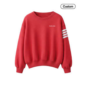 เสื้อสเวตเชิ้ตโอเวอร์ไซส์ลายทางสำหรับผู้หญิงแบบกำหนดเอง - เสื้อผ้ากีฬากลางแจ้งแบบเทคนิคอลที่ปรับแต่งได้ - Product Image 5
