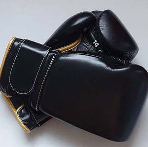 Guantes de Boxeo Profesionales con Logotipo Personalizado, de Cuero, para Entrenamiento, Sparring, MMA, Kickboxing, Muay Thai, Impermeables, con Cierre de Gancho y Bucle, al por Mayor - Product Image 3