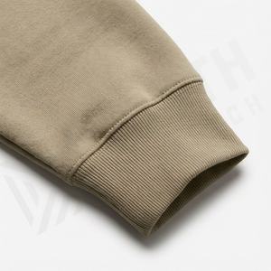 Sweat à capuche basique pour homme en tissu mélangé coton, broderie, logo imprimé, support OEM ODM, vente en gros, chaud pour l'hiver - Product Image 6