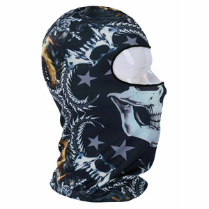 Cagoule d'hiver coupe-vent intégrale en polyester et soie glacée, protection UV, pour sports de plein air et ski, avec motif par sublimation - Product Image 6