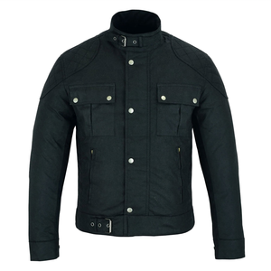 Unisex Black Full Sleeve <b>Motorcycle</b> <b>Jacket</b> Windproof Quick Dry Polyester <b>Summer</b> Riding - Product Image 1