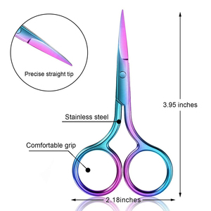 Grade Mini <b>Scissors</b> Best Quality Titanium-Coated Multi Purpose <b>Sewing</b> & Embroidery Shears with Steel Handle <b>Scissors</b> - Product Image 2