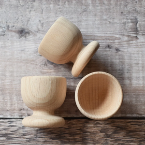 Exclusive Design Wood Egg Cup Holder Custom made Premium Quality Luxury Dining <b>Table</b> Egg Storage Cups - Product Image 6