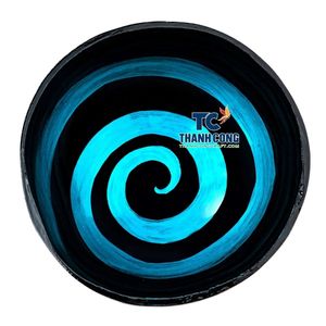 Tazón de Coco Lacado Estilo Isla Tropical Más Vendido, al Mejor Precio, Vajilla para Hoteles con Temática de Playa Tropical, Venta al por Mayor - Product Image 1