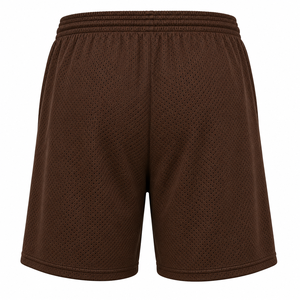 Shorts de sport unisexe en polyester avec cordon de serrage, coupe courte tendance, en maille respirante pour le basketball, basiques d'été pour hommes - Product Image 2