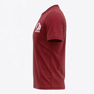 Camiseta Deportiva para Hombre, Transpirable, Antiolor, de Malla, 100% Algodón, Manga Corta, Corte Holgado, para Entrenamiento, Venta al Por Mayor - Product Image 3