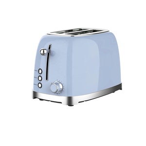 Electrodomésticos de cocina para oficina, cafetería, hotel, escuela, comercial, máquina industrial para hacer pan, sandwichera eléctrica, tostadora de metal de 2 rebanadas - Product Image 2