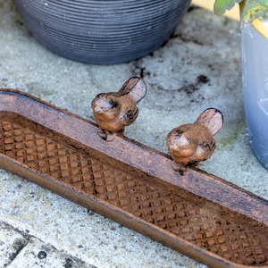 Station d'alimentation pour oiseaux en métal d'extérieur, décoration de jardin suspendue, décoration intérieure - Product Image 1