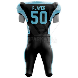 Uniforme de Fútbol Americano, Tejido Transpirable y Ligero con Costuras Reforzadas para Entrenamiento Prolongado y Uso en Partidos Competitivos - Product Image 2