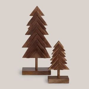ต้นคริสต์มาสไม้ธรรมชาติสำหรับตกแต่งบ้านในช่วงเทศกาลฤดูหนาว - Product Image 3