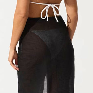 Women Fashion Beach Sarong Wholesale Rayon Printed Pareo Wrap <b>Skirt</b> Bikini Cover Up Summer Beachwear Holiday Resort Clothing - Product Image 3