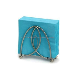 Porte-serviettes en or rose avec fil porte-mouchoir de style géométrique personnalisé sur pied porte-serviettes de table bon marché pour hôtels - Product Image 3