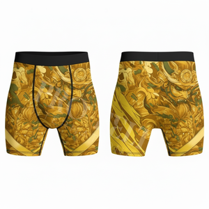 Shorts de compression personnalisés en polyester et élasthanne haute performance, imprimés par sublimation sur toute la surface, pour la course à pied, le jogging et les activités intérieures - Product Image 5