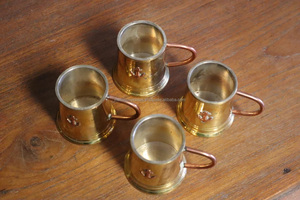 Tasse d'ancre nautique avec poignée à taquet Accessoires de barre de 5 pouces Utilisation de style traditionnel pour le restaurant ou la maison de haute qualité en Inde - Product Image 4